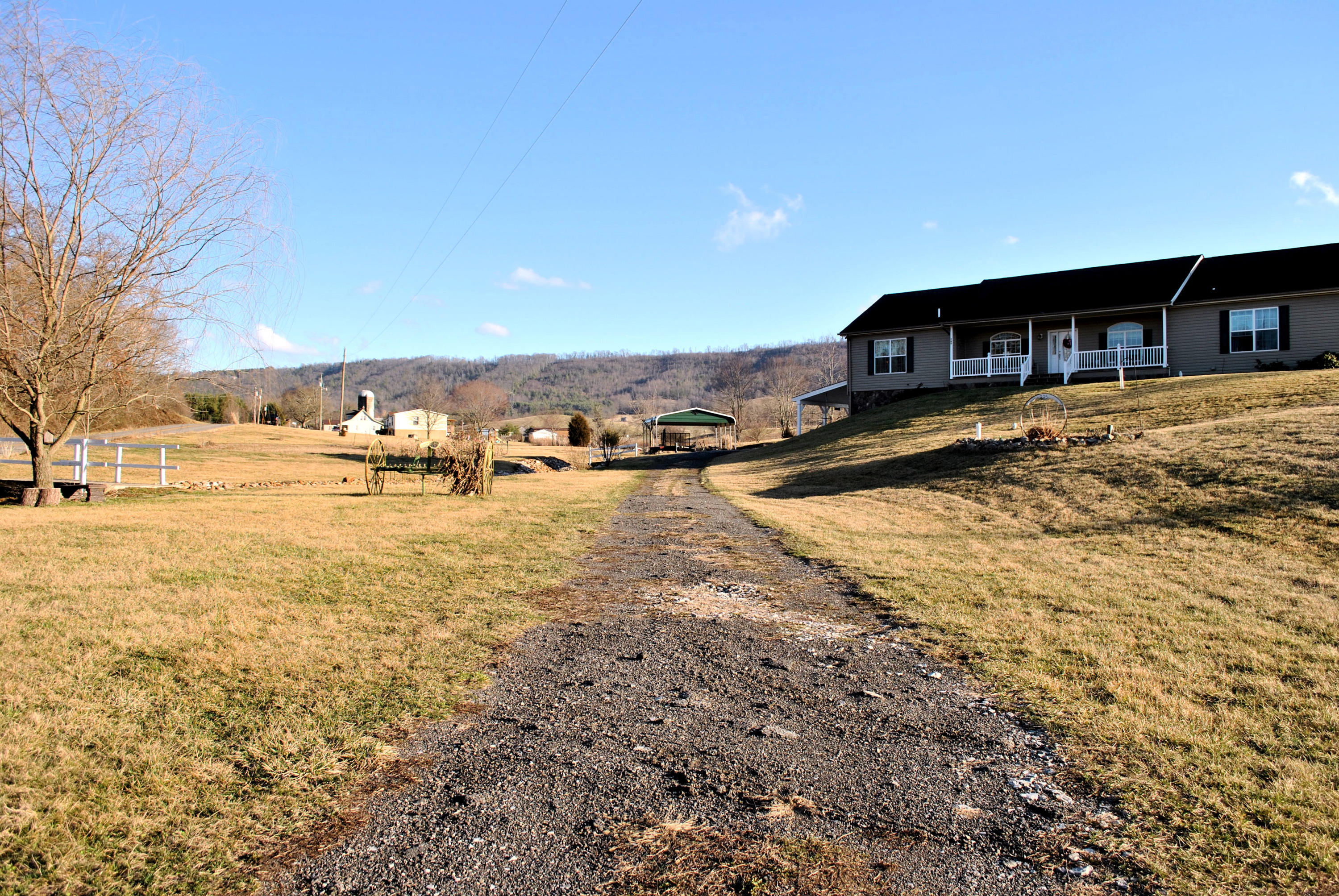 785 Union Valley Road Riner, VA 24149 - Photo 6 of 86 a view of a house with a yard