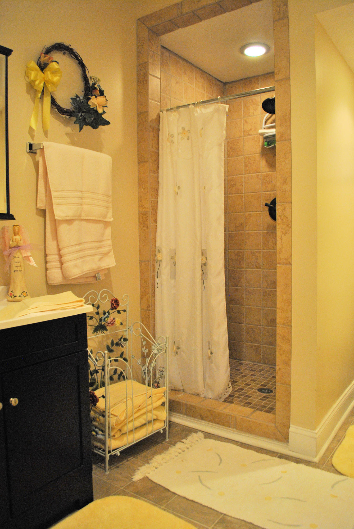 785 Union Valley Road Riner, VA 24149 - Photo 69 of 86 a bathroom with a shower and a sink