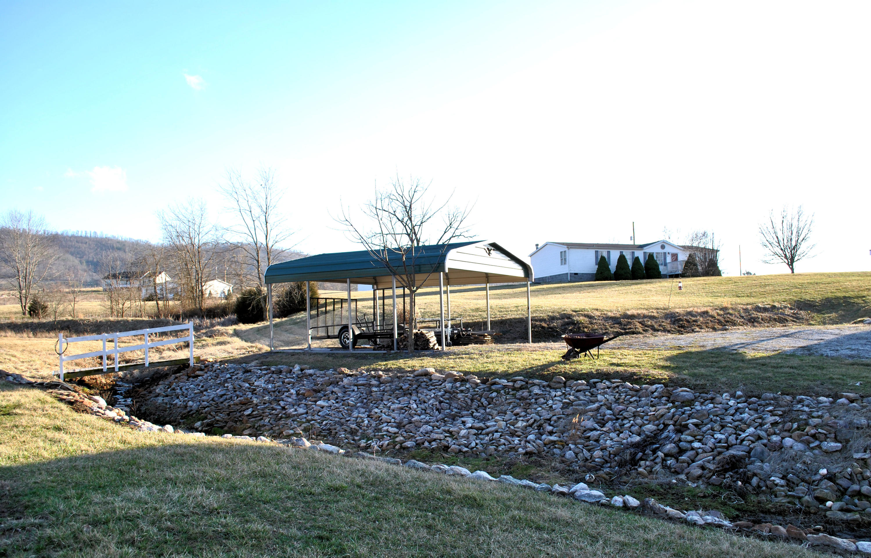 785 Union Valley Road Riner, VA 24149 - Photo 8 of 86 a view of a yard and front view of a house