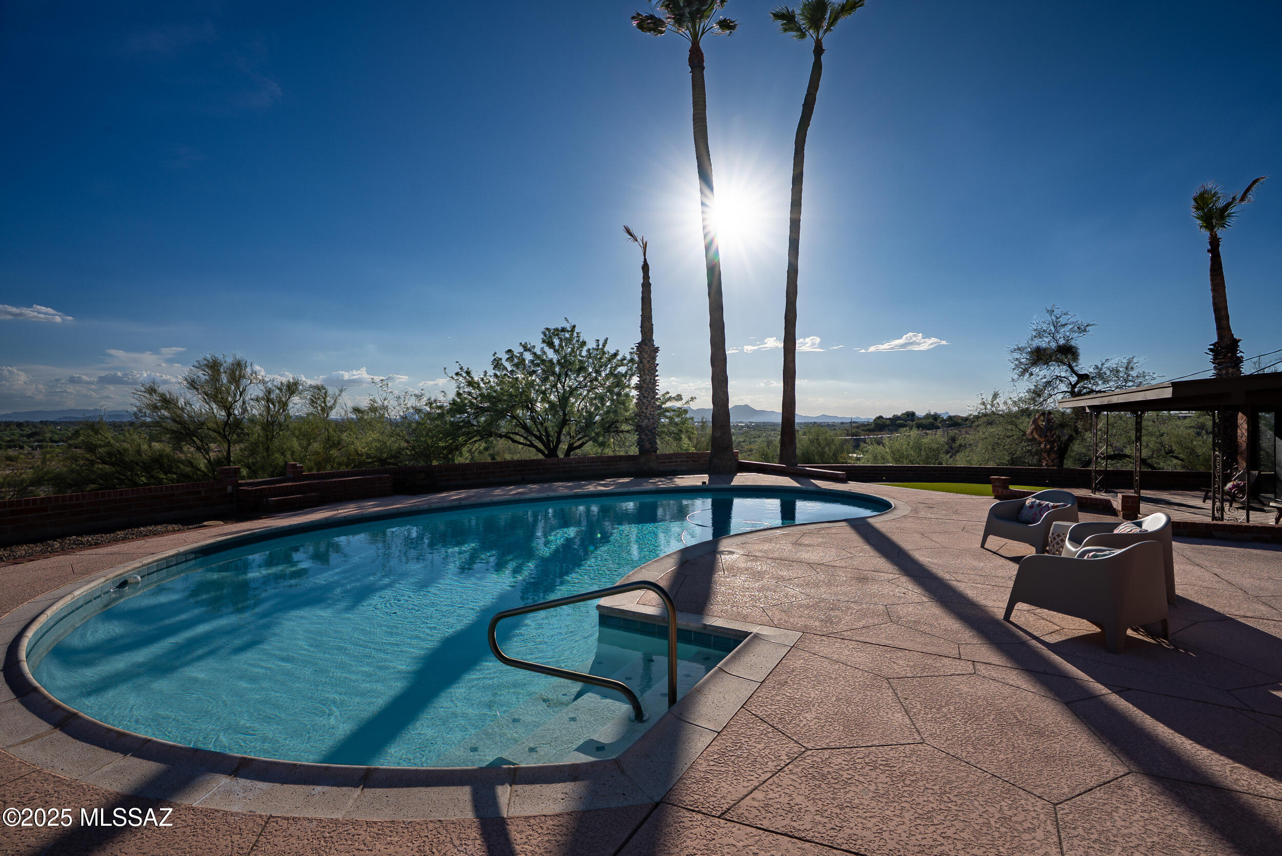 5240 East River House Road Tucson, AZ 85718 - Photo 37 of 49 Pool looking over Tucson