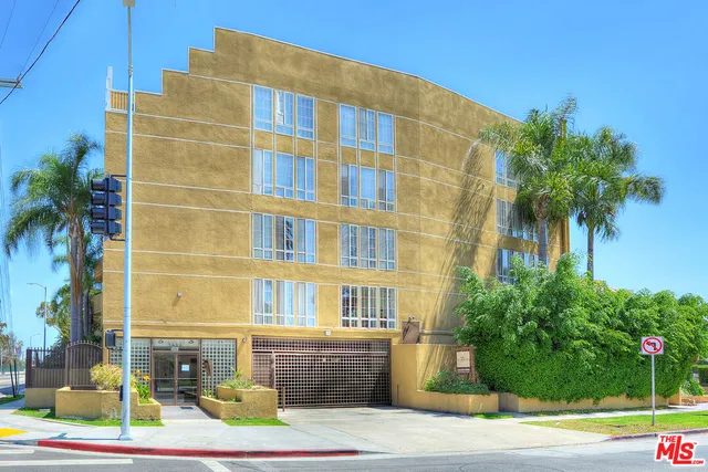 a front view of a building