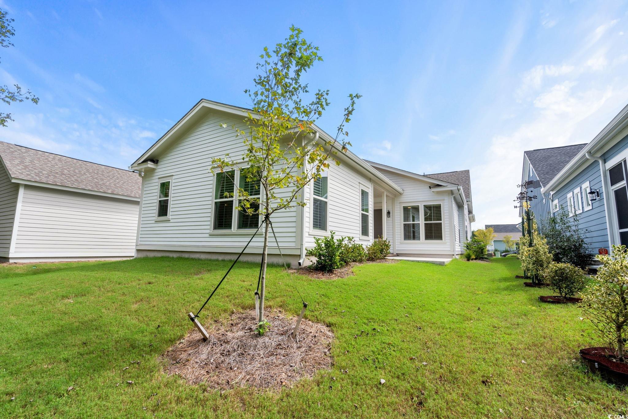 477 Ayrhill Loop Myrtle Beach, SC 29588 - Photo 19 of 39 Back of house with a lawn