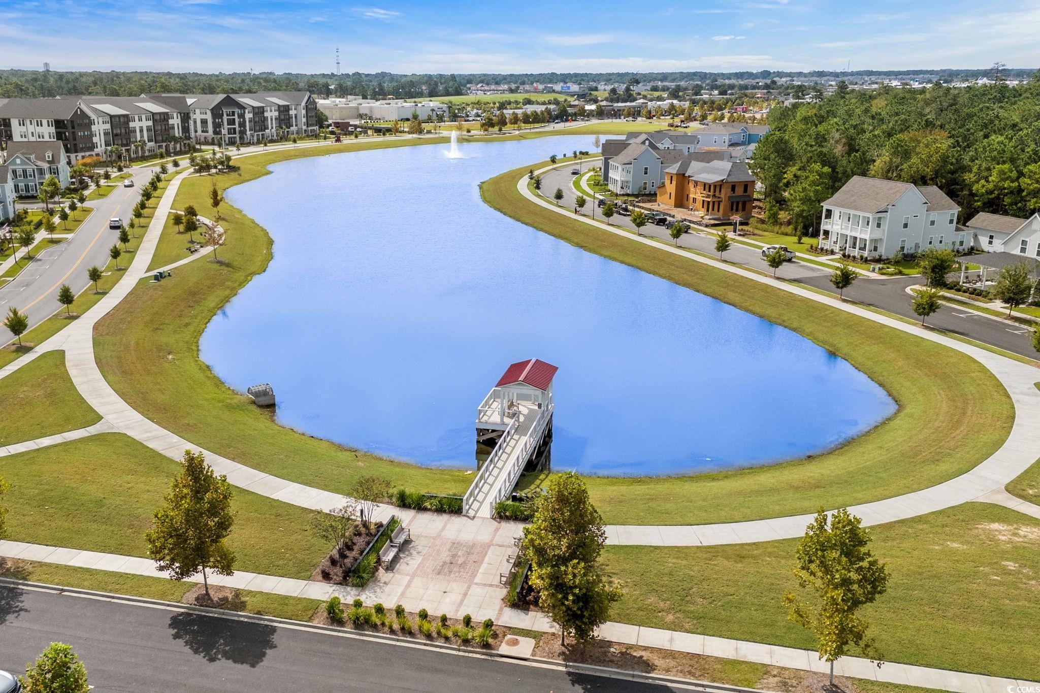 477 Ayrhill Loop Myrtle Beach, SC 29588 - Photo 35 of 39 Bird's eye view of a large body of water