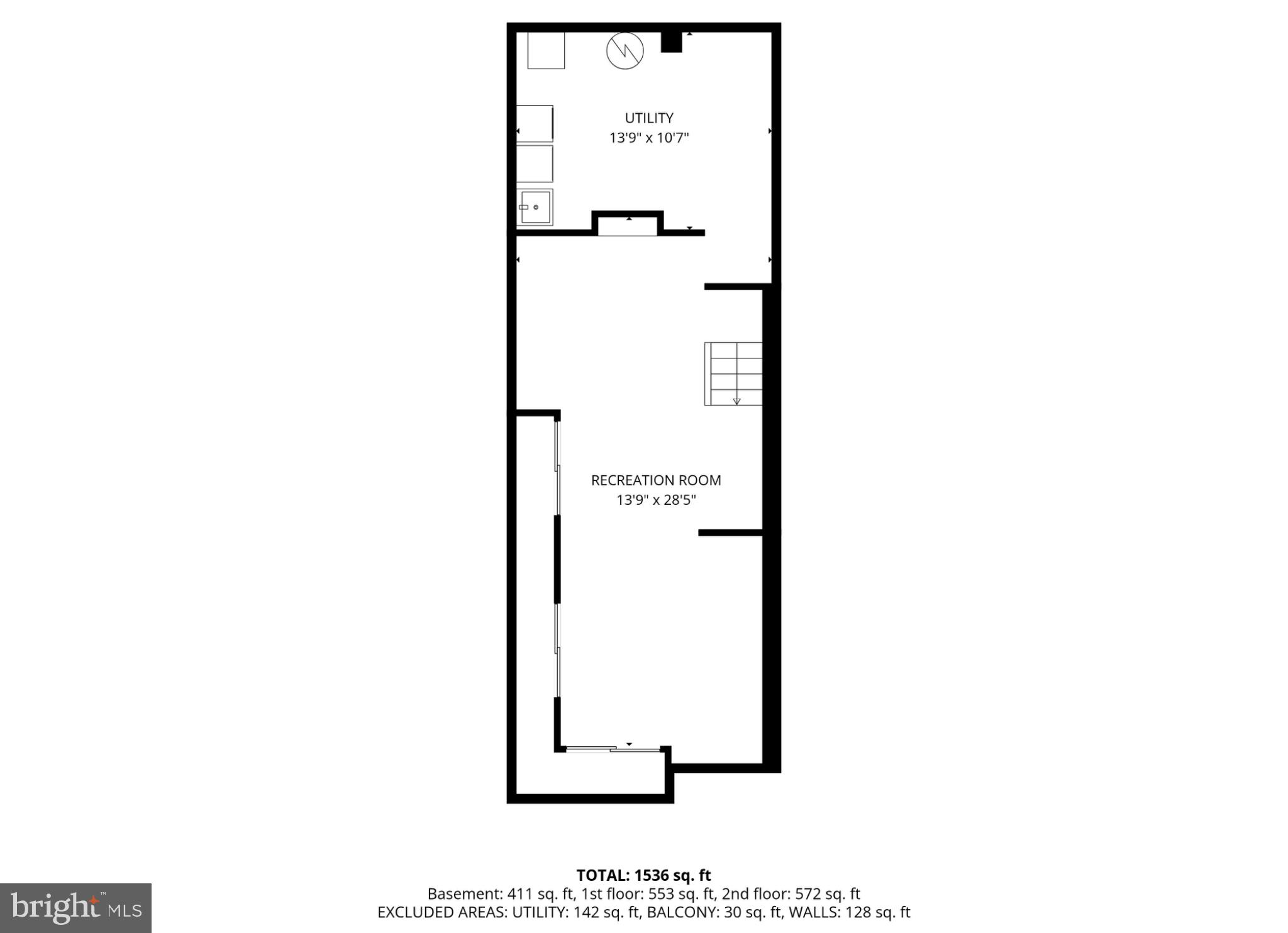 1273 Delaware Avenue Southwest Washington, DC 20024 - Photo 22 of 32 a picture of a floor plan