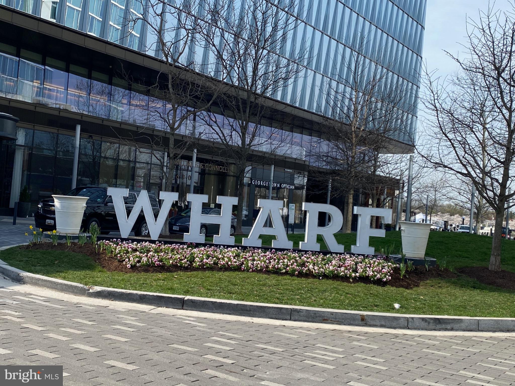 1273 Delaware Avenue Southwest Washington, DC 20024 - Photo 26 of 32 a front view of a house with garden