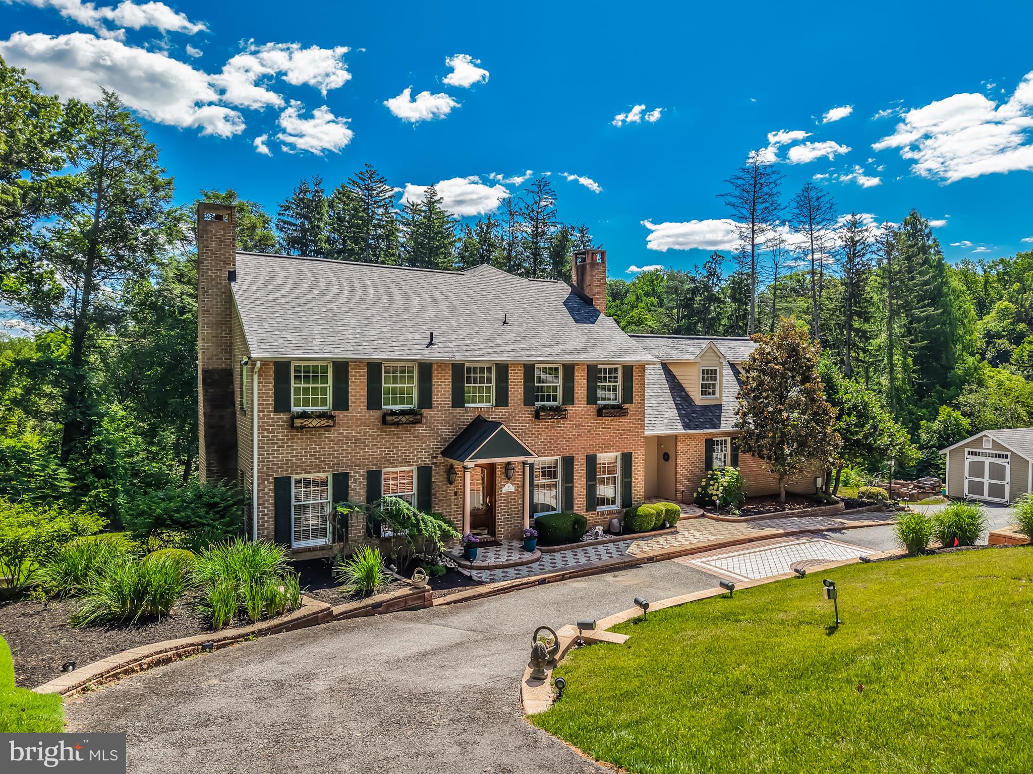 146 Logtown Road Media, PA 19063 - Photo 106 of 128 Charming brick home with Copper portico