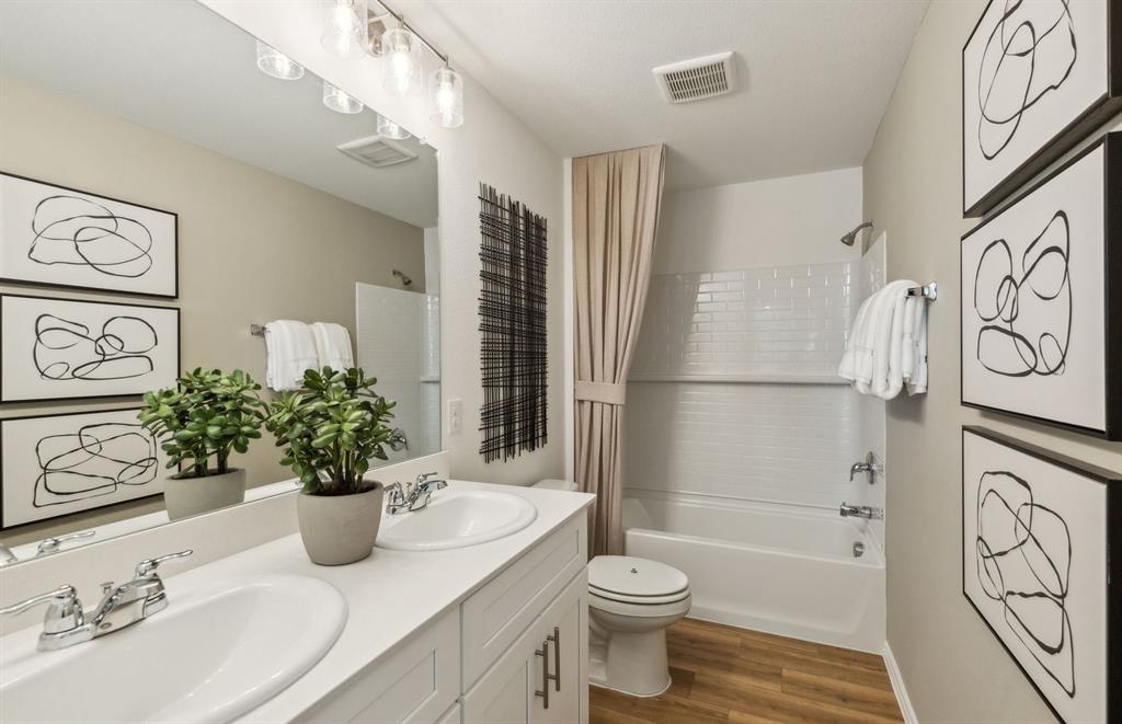 7505 Bent Gale Road Pilot Point, TX 76258 - Photo 19 of 21 *Model Representation - Spacious secondary bathroom