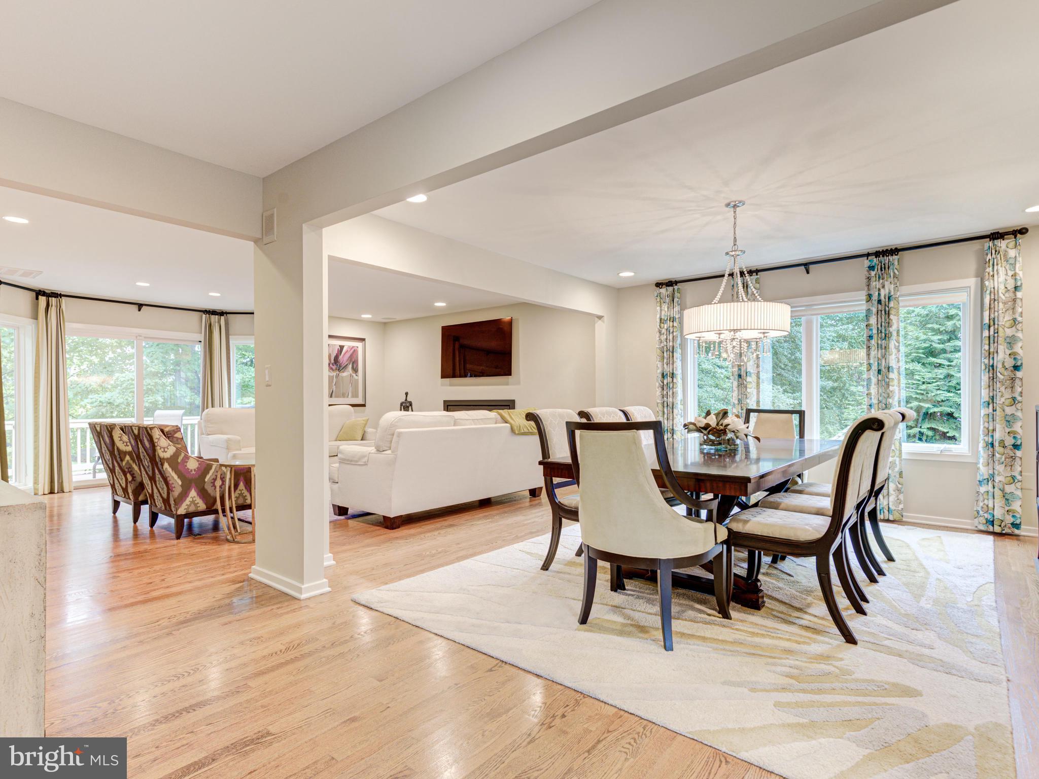 1422 Belcastle Court Reston, VA 20194 - Photo 13 of 85 Dining room and family room