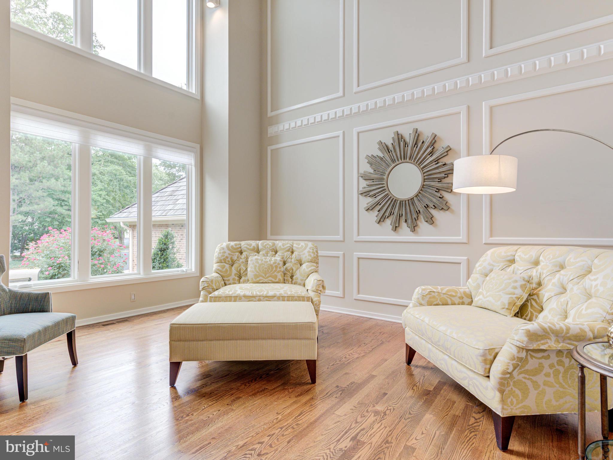 1422 Belcastle Court Reston, VA 20194 - Photo 8 of 85 Living room with cathedral ceiling