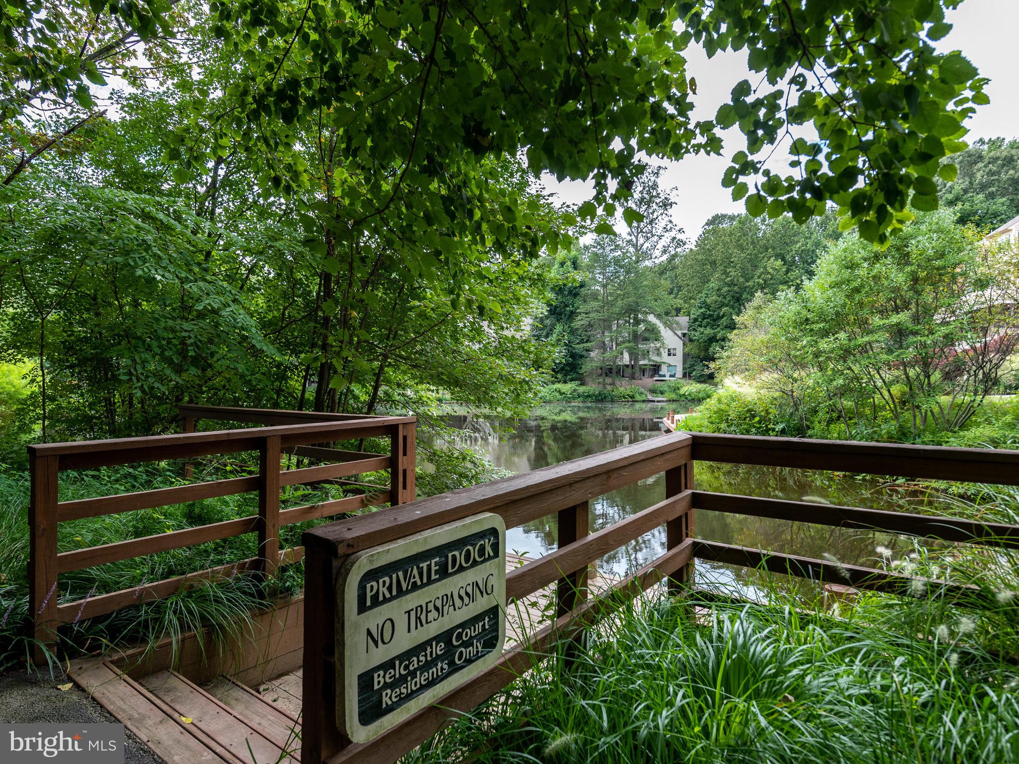 1422 Belcastle Court Reston, VA 20194 - Photo 80 of 85 Private dock for Belcastle Court Cluster
