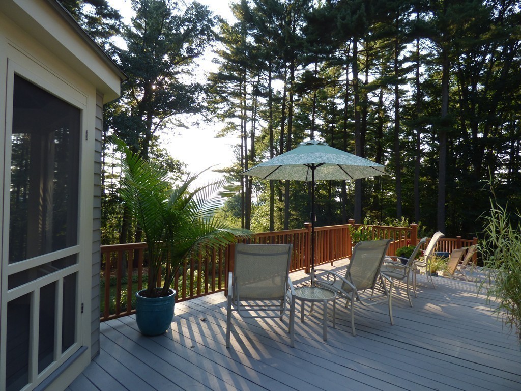 171 West Bare Hill Road Harvard, MA 01451 - Photo 29 of 30 a view of a deck with furniture and a yard
