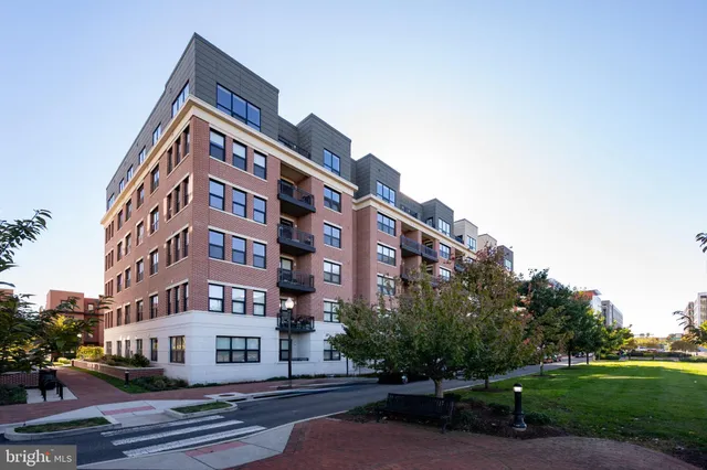 a front view of a building