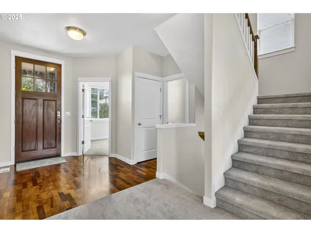 a view interior of house with wooden floor