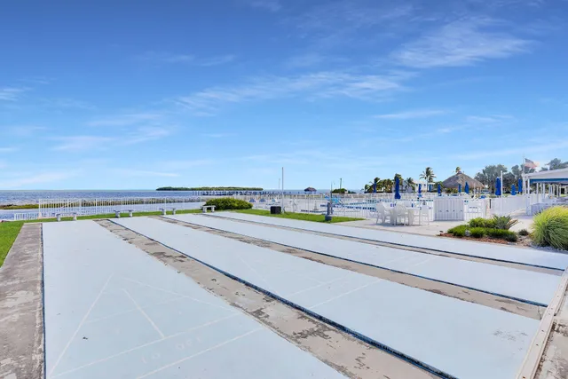 a view of outside space and a lake view