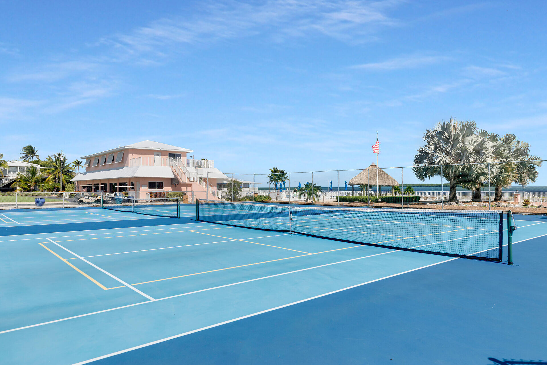 606 North Silver Circle Key Largo, FL 33037 - Photo 48 of 54 a view of a tennis court