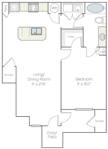 $1,059 | 8515 Interstate 35, Unit 16108, Austin, TX 78744