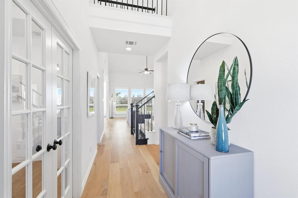 2171 Cloverfern Way Haslet, TX 76052 - Photo 3 of 38 a view of a living room with a fireplace