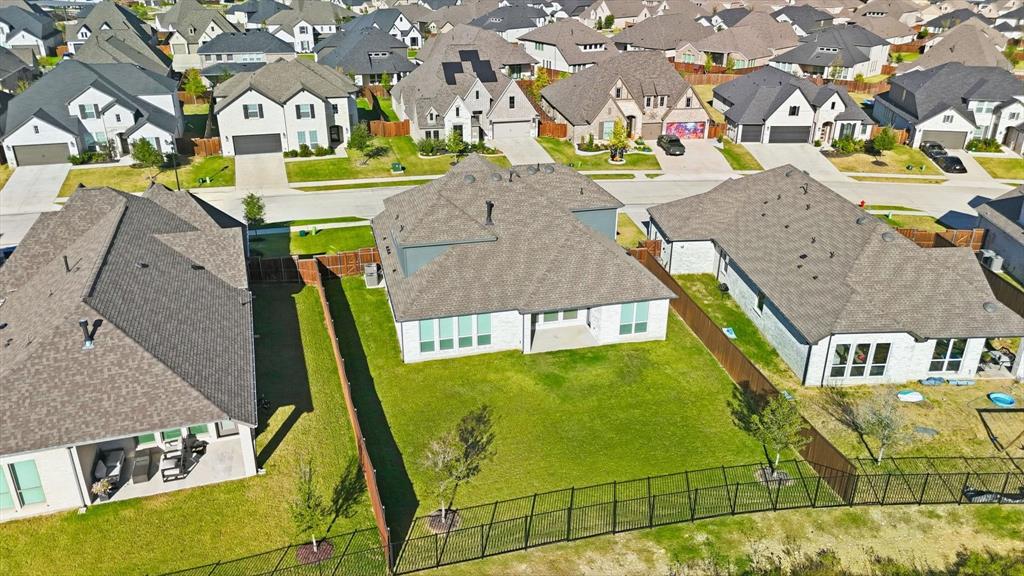 2171 Cloverfern Way Haslet, TX 76052 - Photo 36 of 38 an aerial view of residential houses with outdoor space