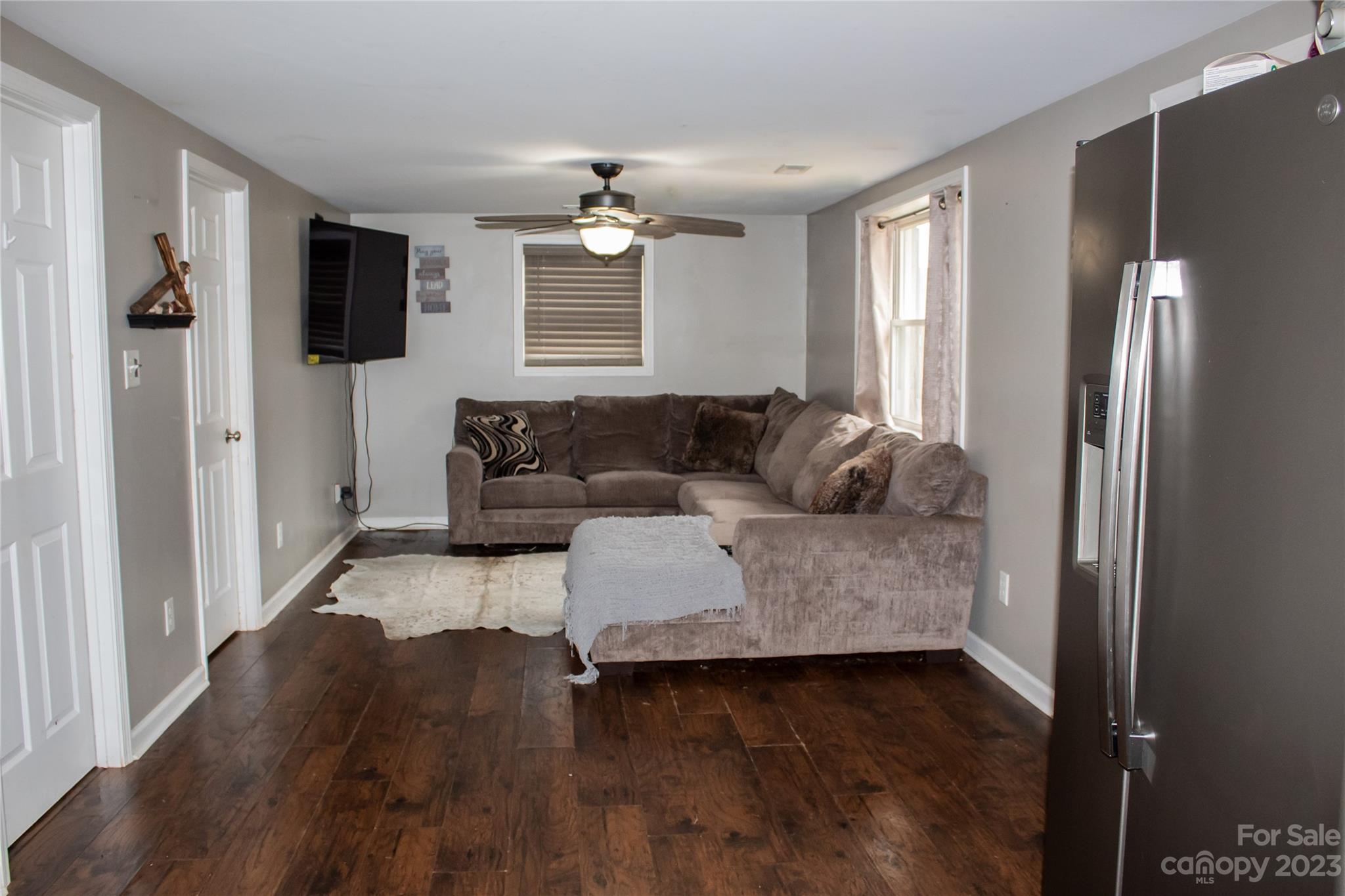 644 St James Church Road Newton, NC 28658 - Photo 11 of 11 a living room with furniture and a flat screen tv