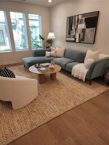 a view of a terrace with sitting area