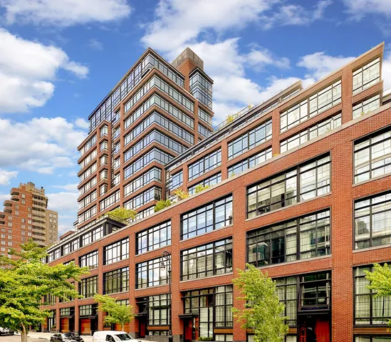 a front view of a building