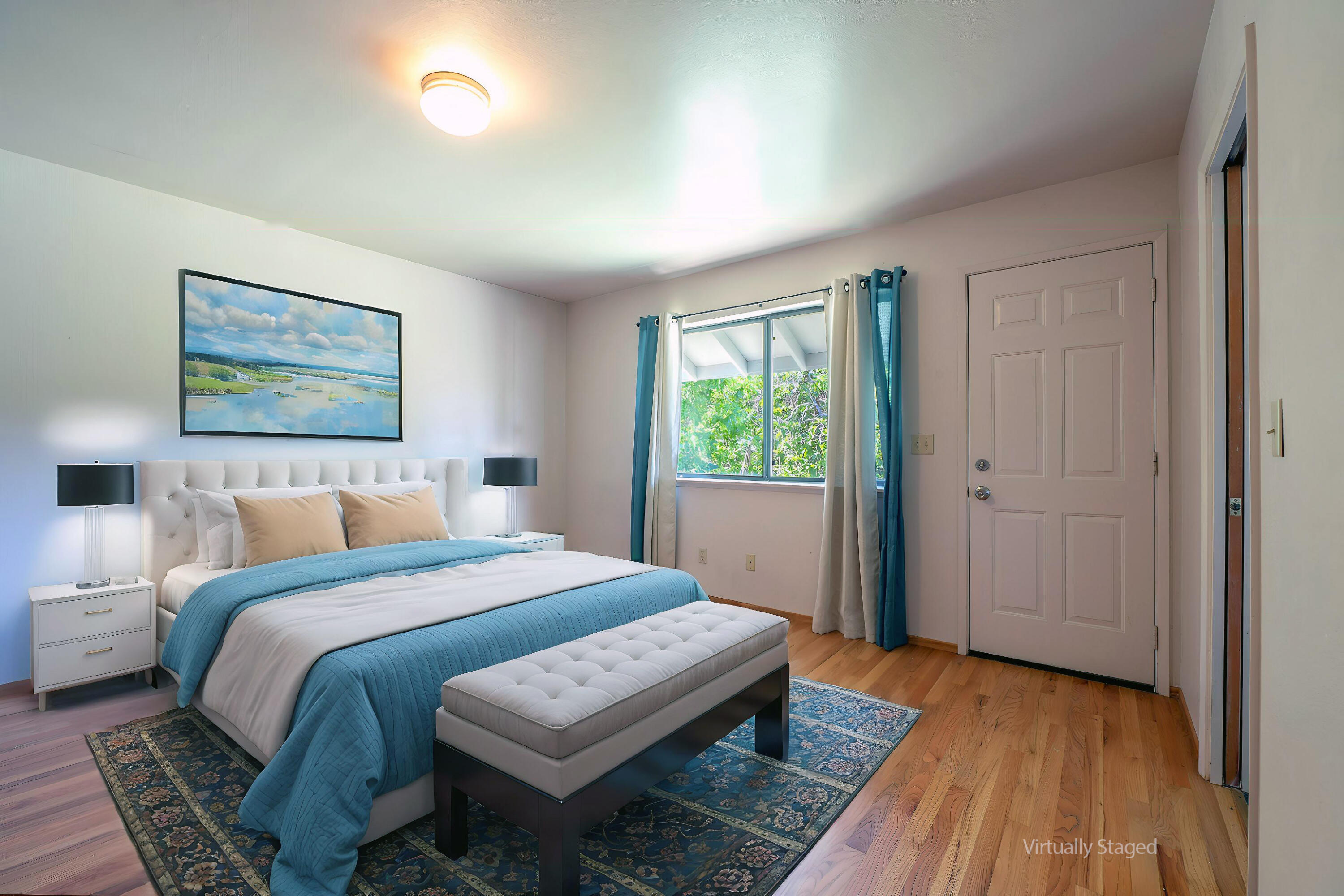 19943 Berghus Way Redding, CA 96002 - Photo 15 of 35 Primary-bedroom_Virtually_staged