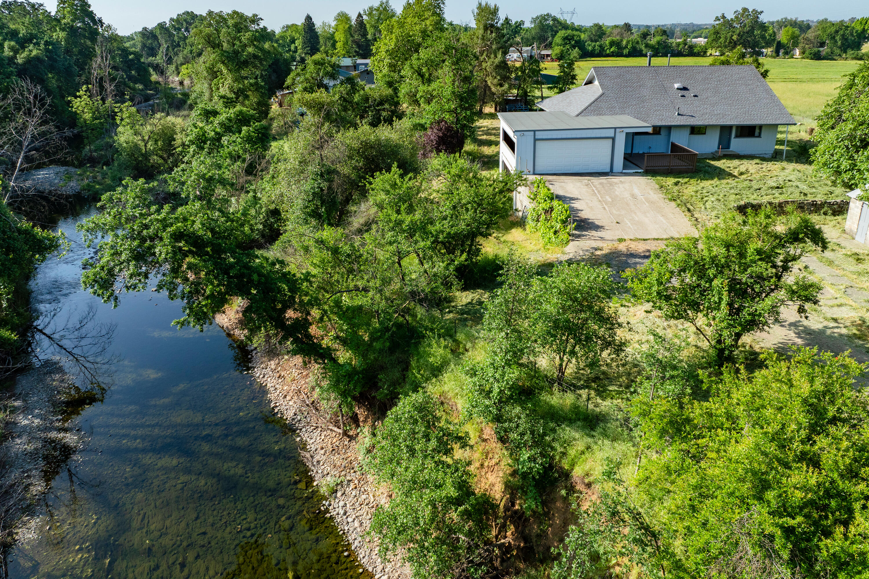 19943 Berghus Way Redding, CA 96002 - Photo 4 of 35 Aerial with Churn Creek - Copy