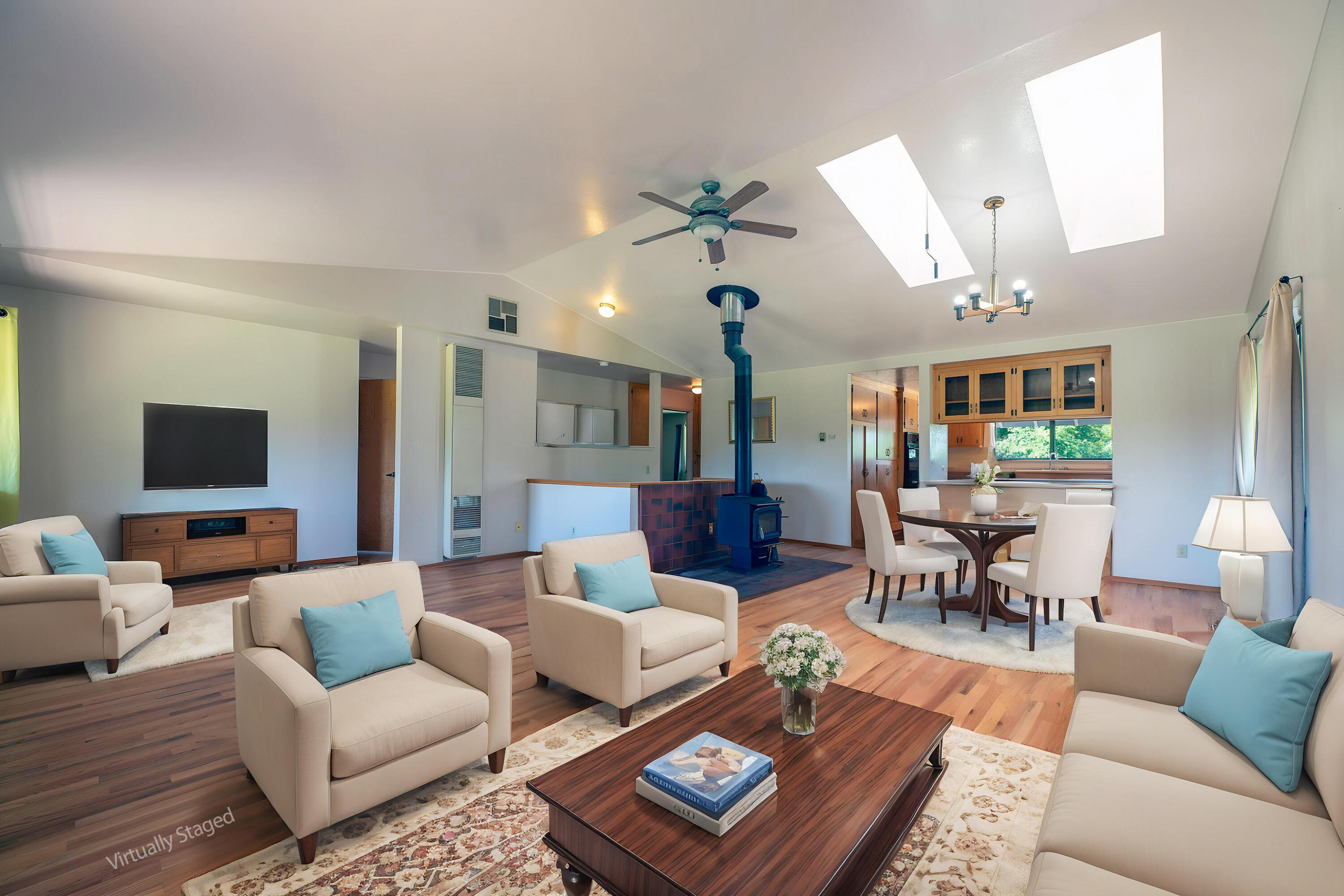 19943 Berghus Way Redding, CA 96002 - Photo 5 of 35 Livingroom-2_Virtually_Staged - Copy