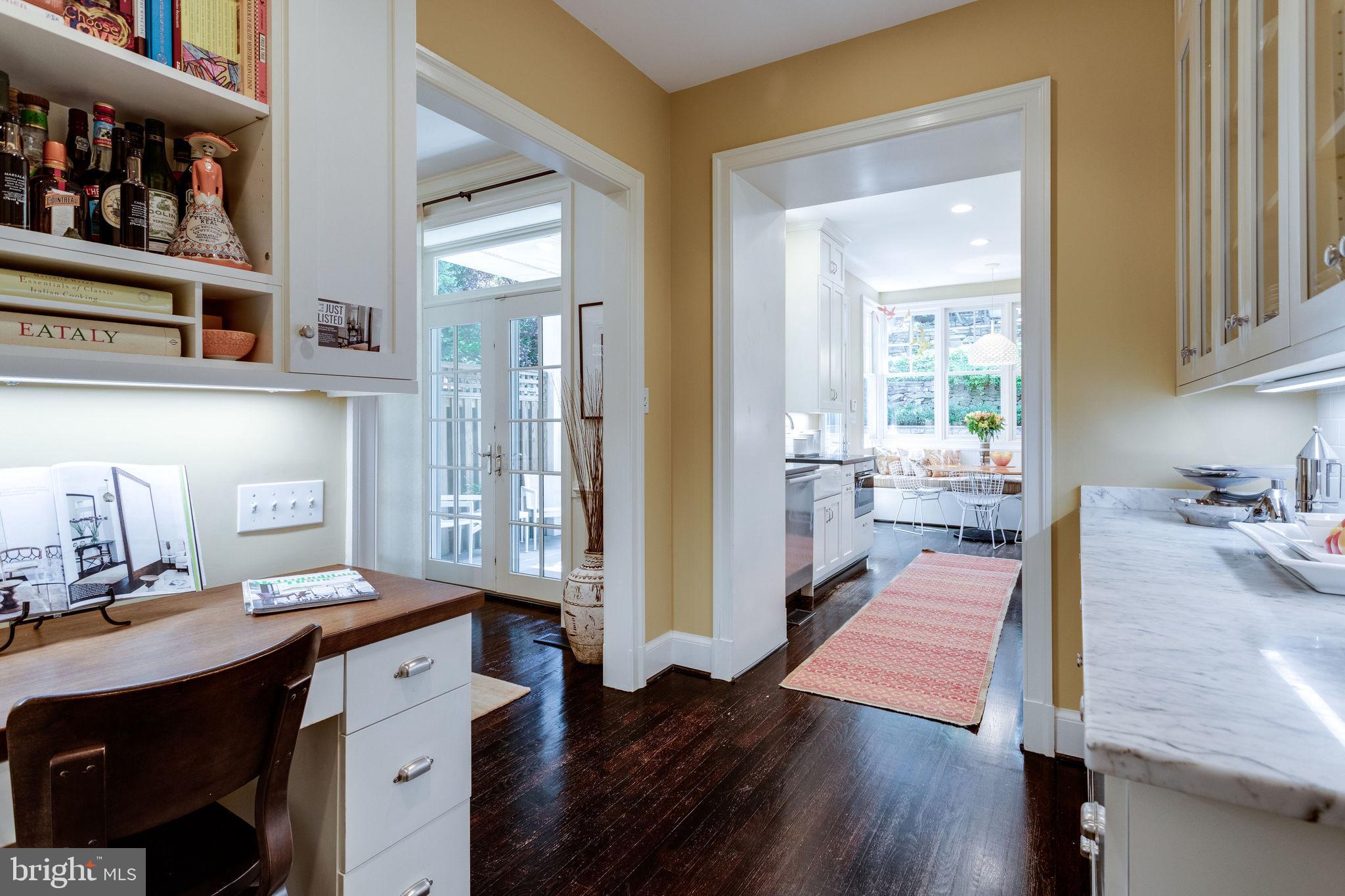 2041 Park Road Northwest Washington, DC 20010 - Photo 23 of 61 Office nook in Butlers Pantry