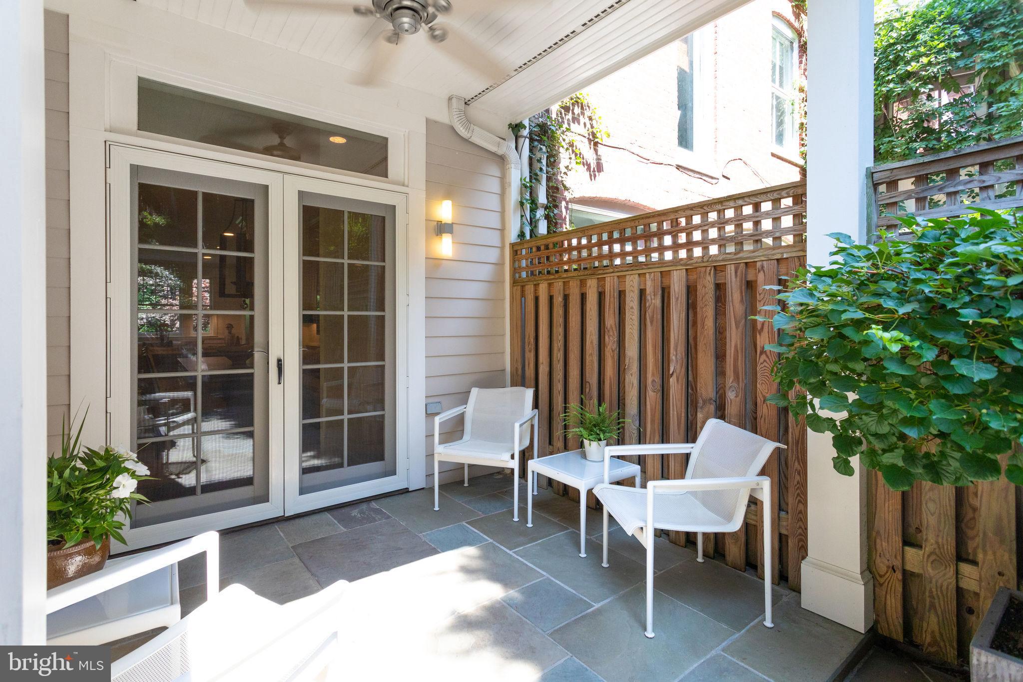 2041 Park Road Northwest Washington, DC 20010 - Photo 50 of 61 Patio leading out of Dining Room