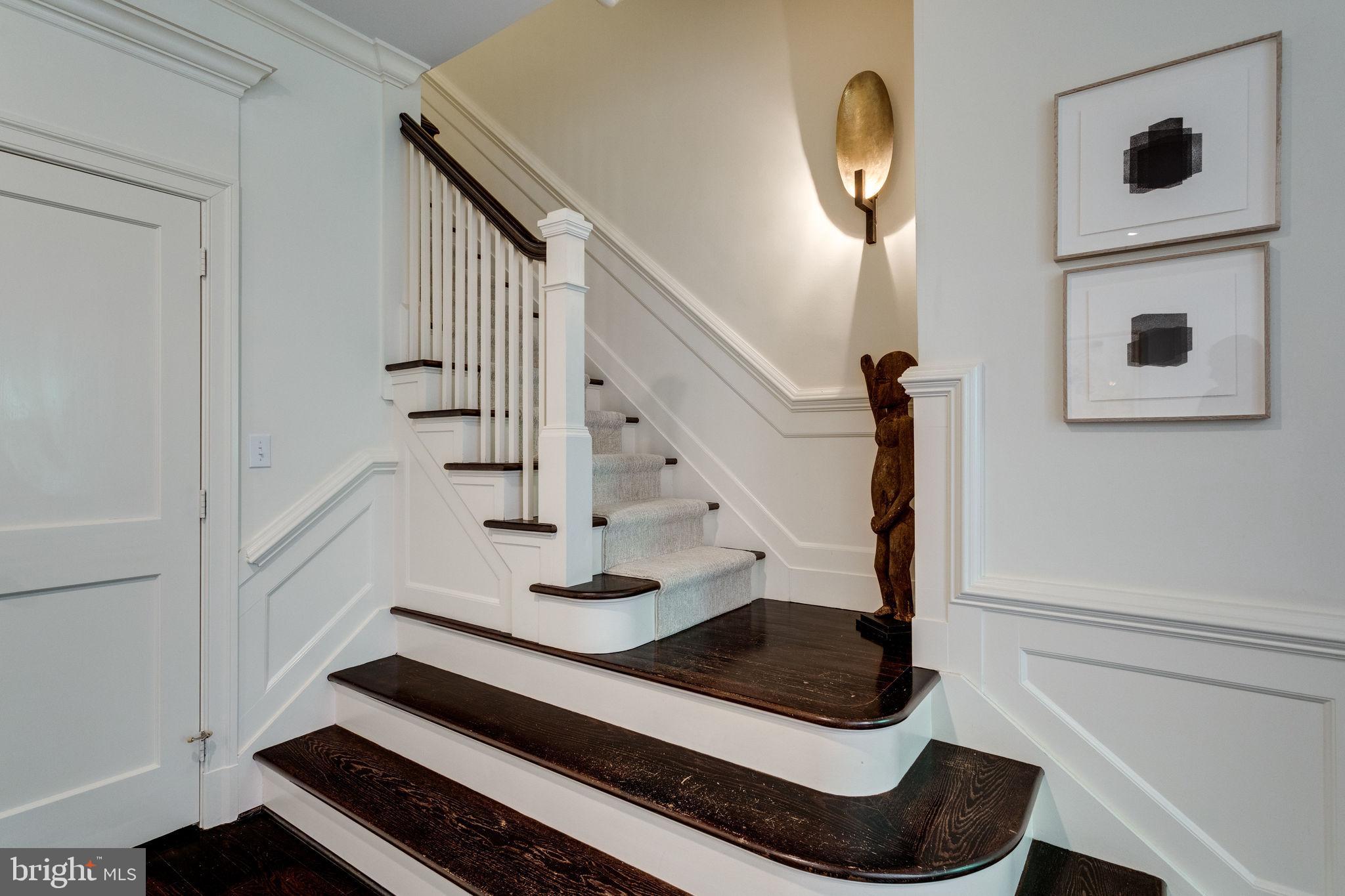 2041 Park Road Northwest Washington, DC 20010 - Photo 8 of 61 Staircase from main floor to second floor