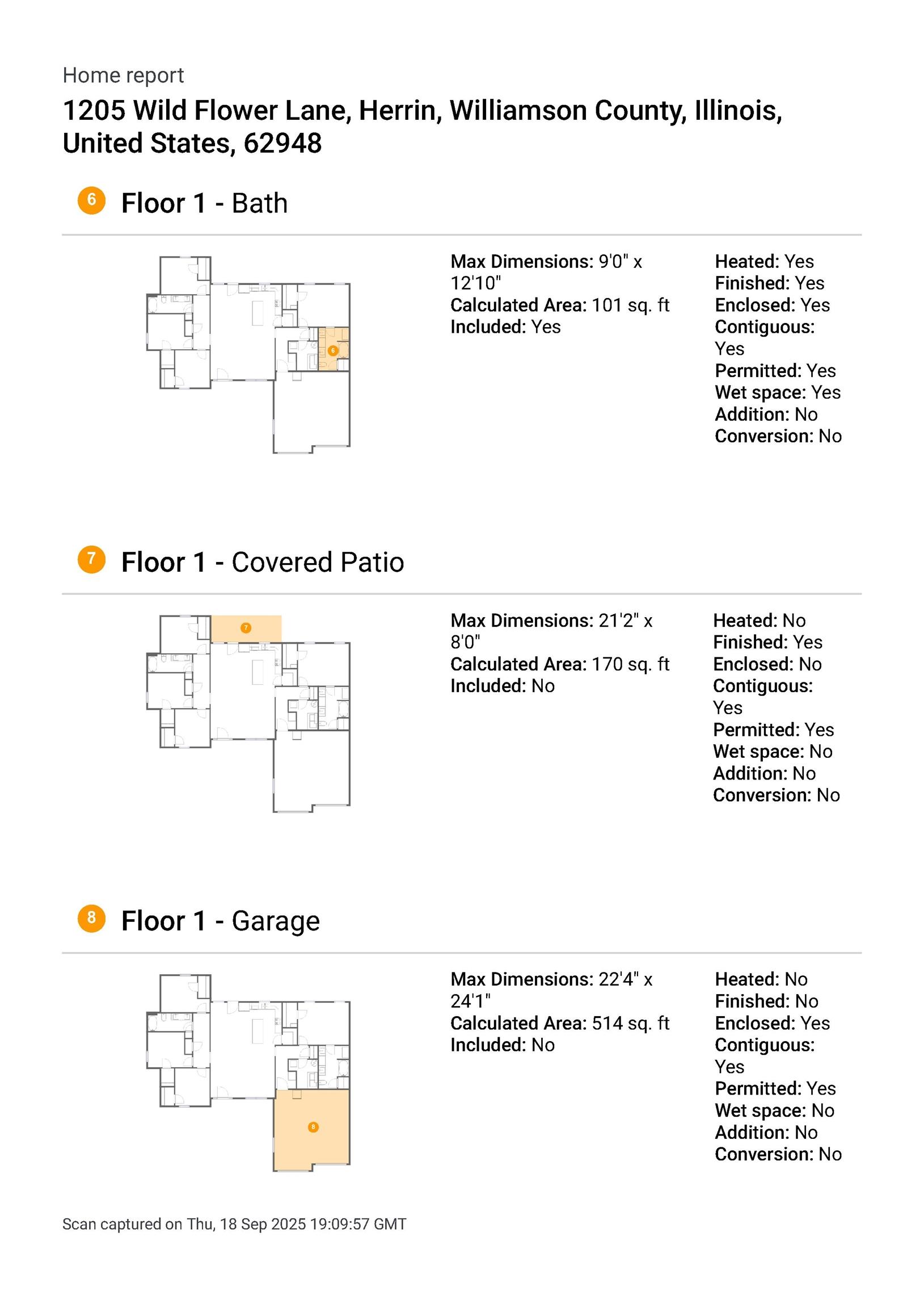 1205 Wildflower Lane Herrin, IL 62948 - Photo 34 of 37
