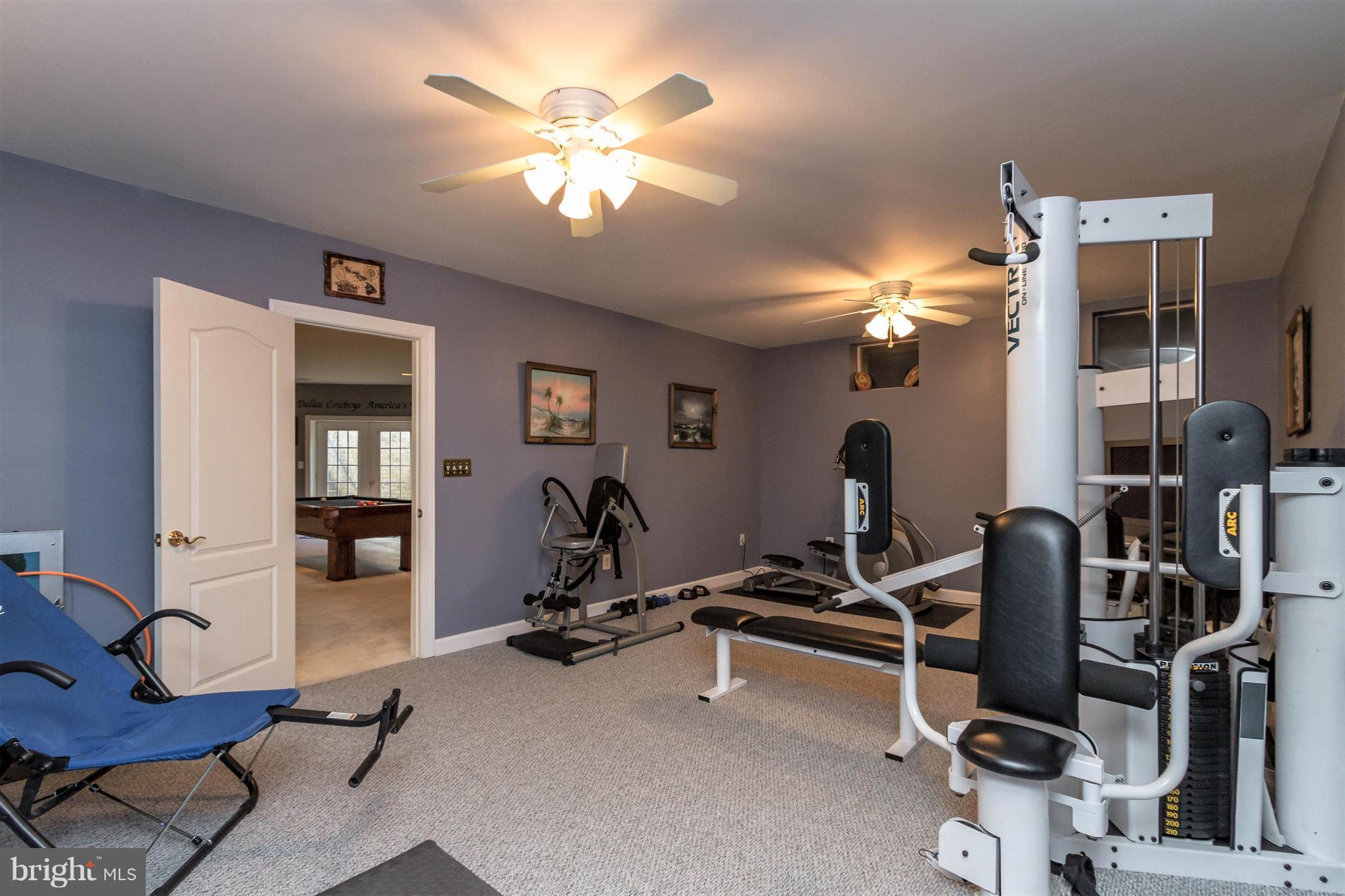 8247 Roxborough Loop Gainesville, VA 20155 - Photo 26 of 30 Big Exercise/Play Room with Durable Berber Carpet