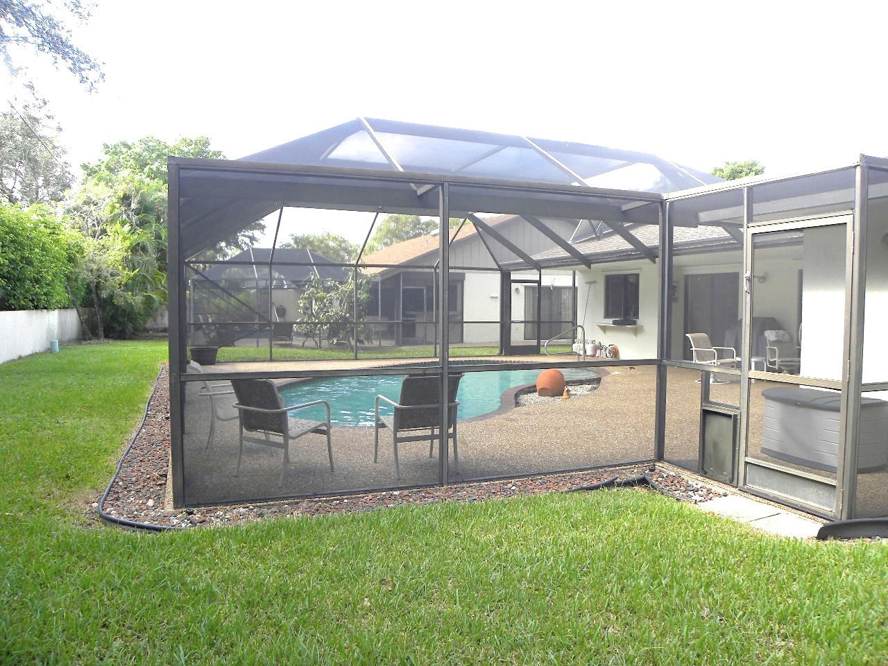 3098 Northwest 25th Way Boca Raton, FL 33434 - Photo 36 of 45 Screened Patio