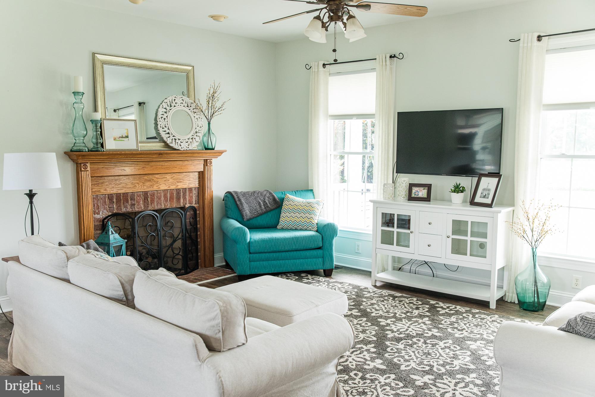 23157 Sparta Road Milford, VA 22514 - Photo 6 of 101 Just Look at that Fireplace mantel!