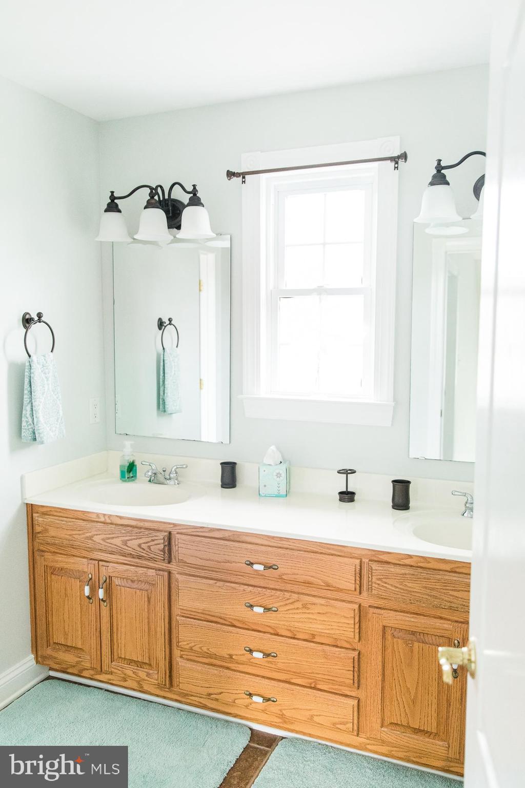23157 Sparta Road Milford, VA 22514 - Photo 51 of 101 Wooden vanity has great storage space