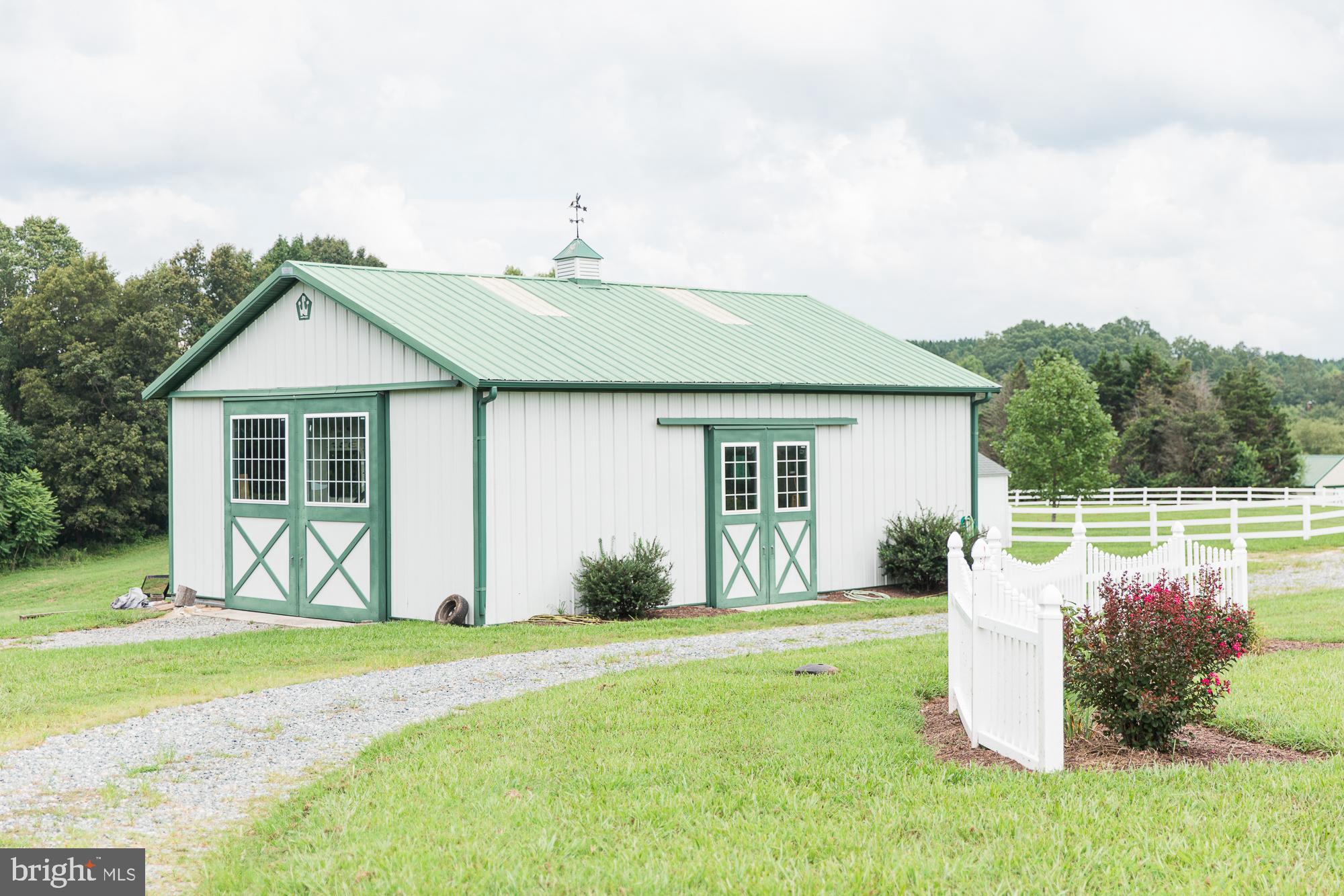 23157 Sparta Road Milford, VA 22514 - Photo 70 of 101 Pole barn with double doors