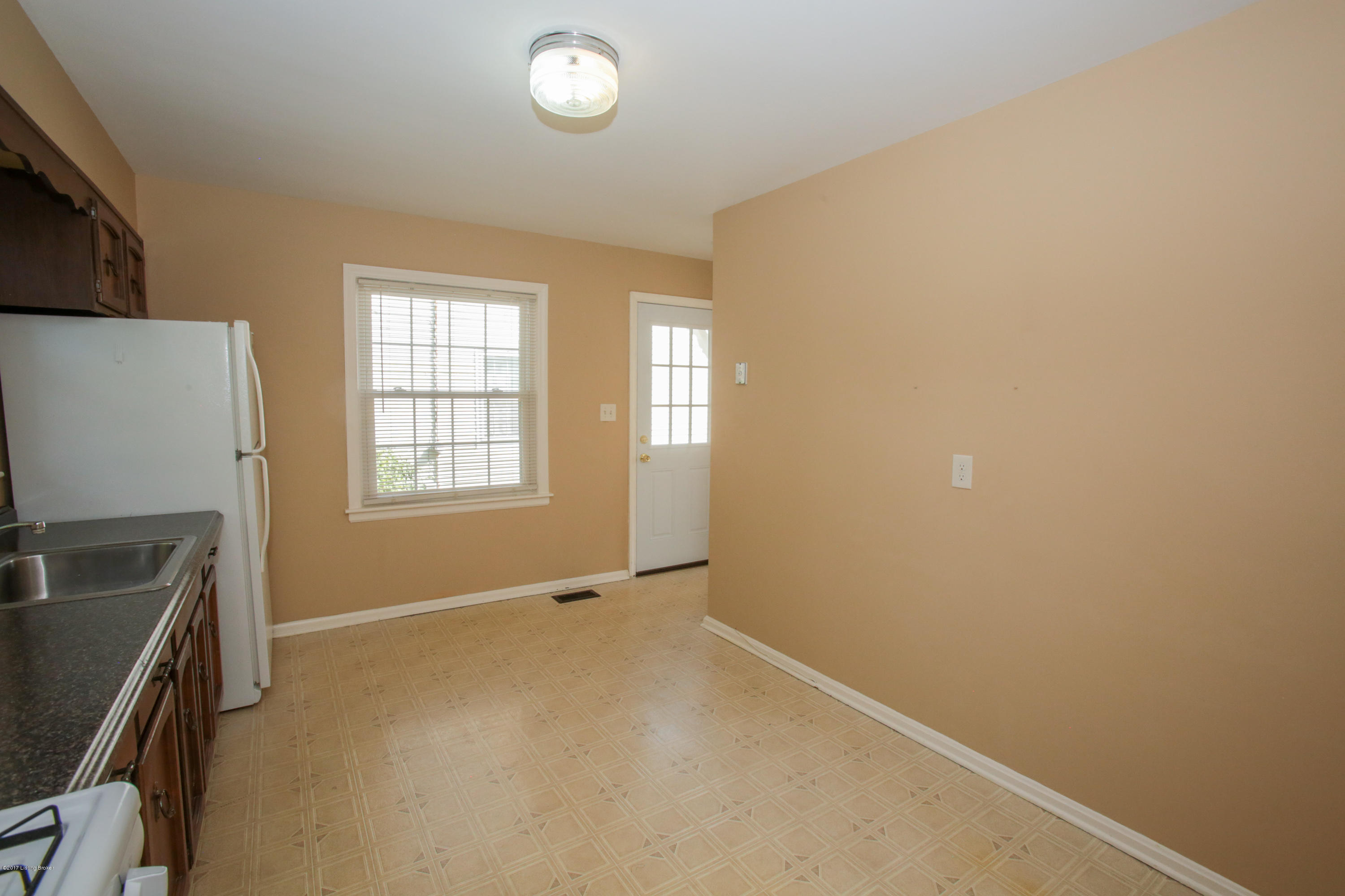 kitchen with side entrance