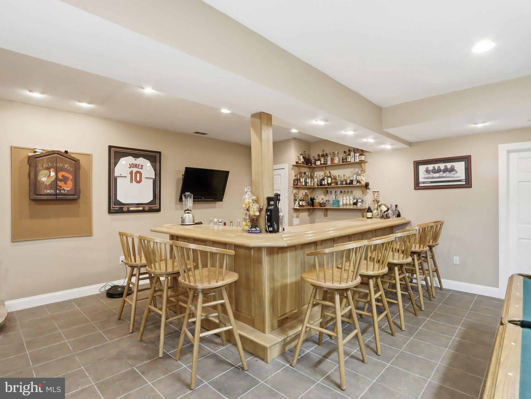 311 Riverdale Road Severna Park, MD 21146 - Photo 49 of 65 Inviting home bar for entertaining guests.