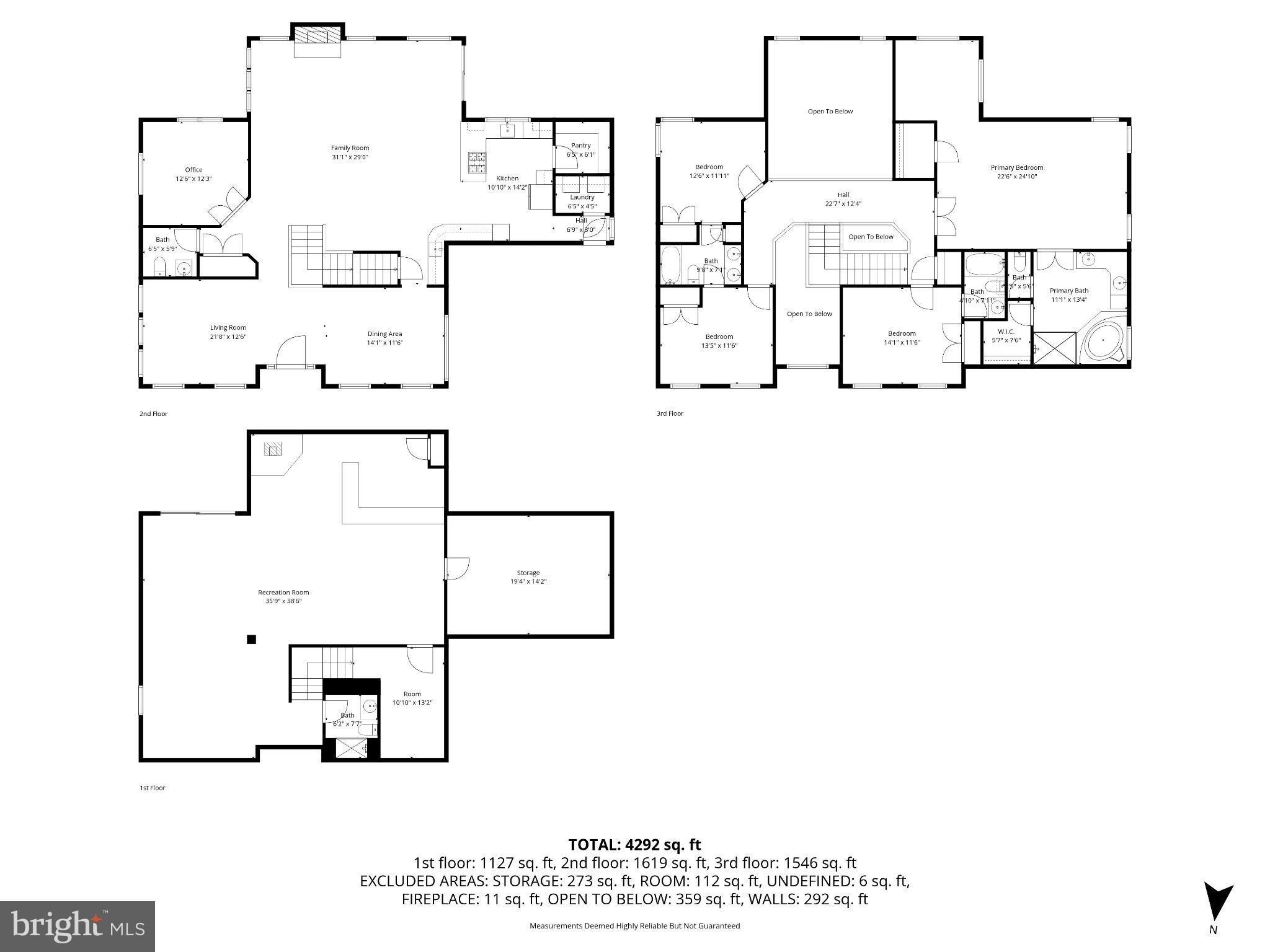 311 Riverdale Road Severna Park, MD 21146 - Photo 65 of 65 Spacious multi-level floor plan layout.