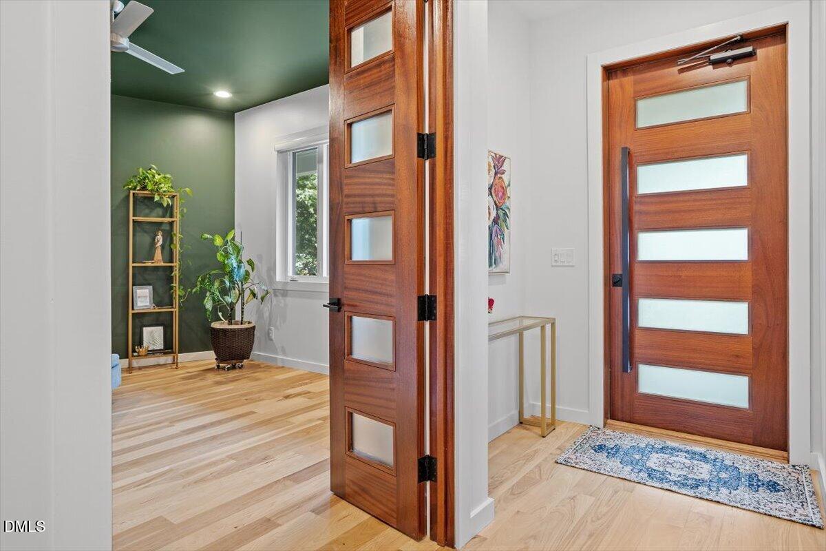 1410 Duplin Road Raleigh, NC 27607 - Photo 6 of 54 Jatoba Wood Doors to Office