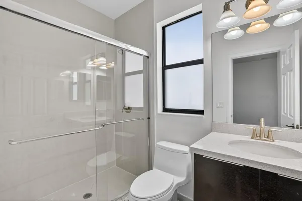 a view of backyard of house