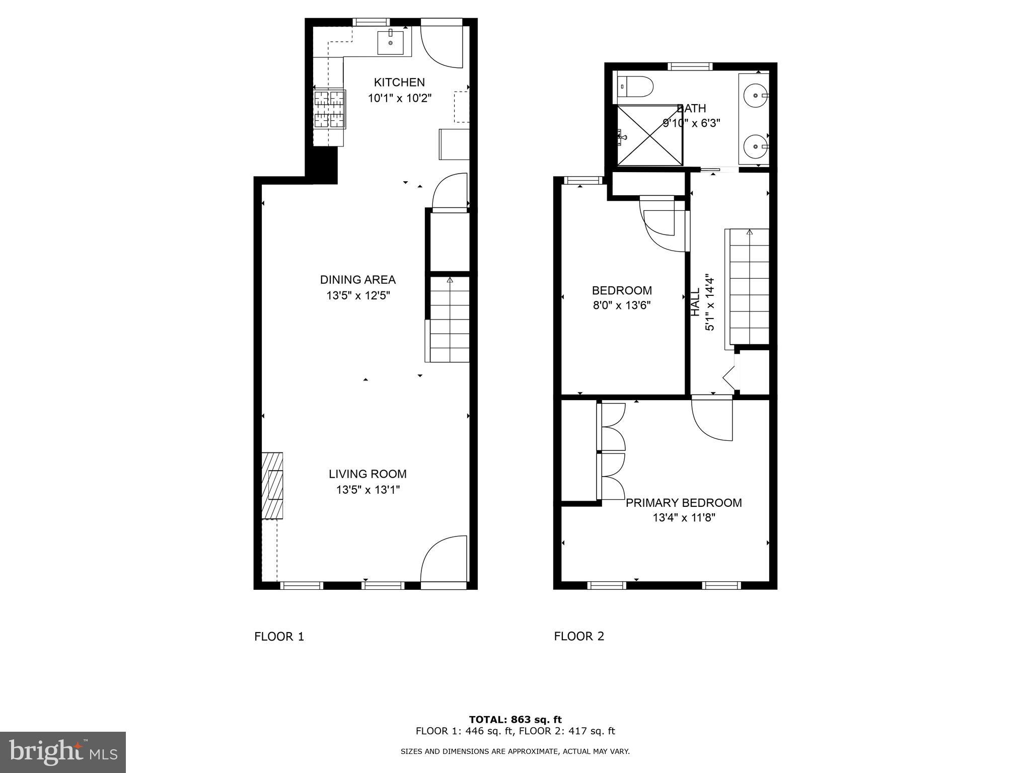 2012 McClellan Street Philadelphia, PA 19145 - Photo 17 of 17 Above grade floor plan
