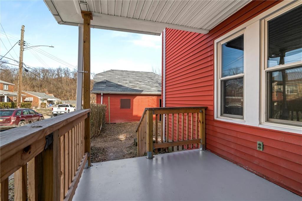 106 Shingiss Street McKees Rocks, PA 15136 - Photo 29 of 44 Back porch