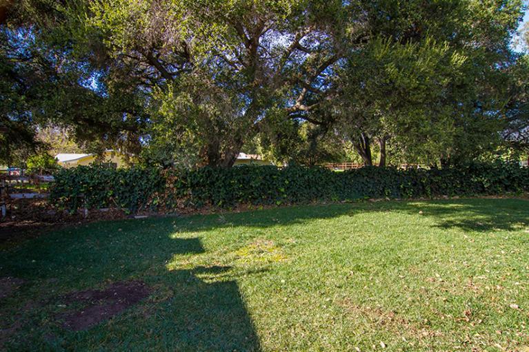 773 Fairview Road Ojai, CA 93023 - Photo 19 of 20 a backyard of a house with lots of green space