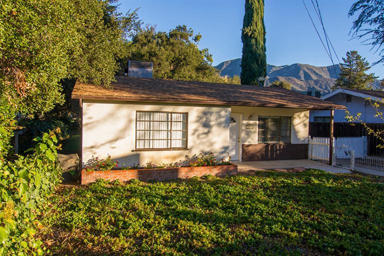 773 Fairview Road Ojai, CA 93023 - Photo 3 of 20 a view of a house with backyard and sitting area