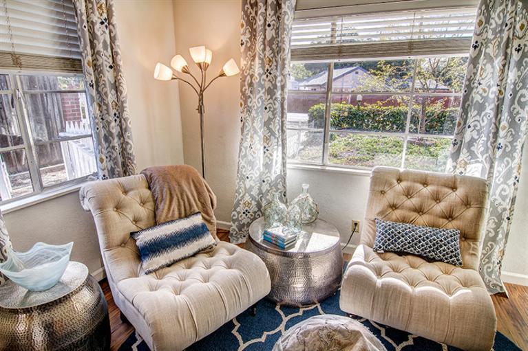 773 Fairview Road Ojai, CA 93023 - Photo 7 of 20 a living room with furniture and a large window