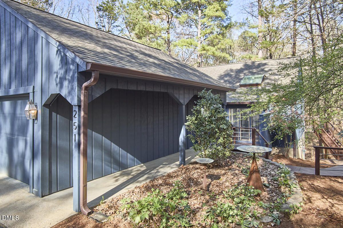 251 Fox Ridge Road Pittsboro, NC 27312 - Photo 4 of 29 a backyard of a house