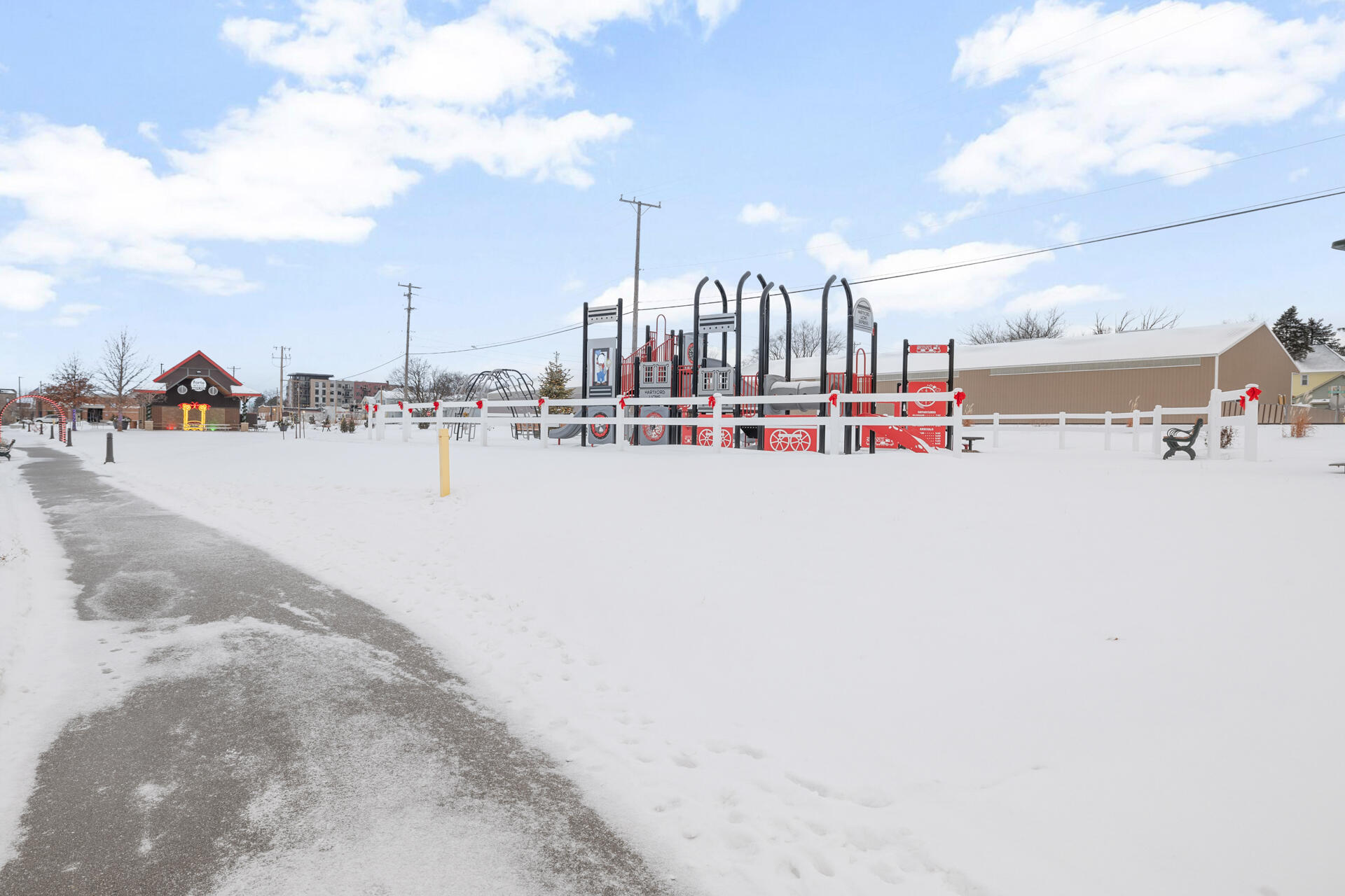 223 5th Street, Unit 319 Hartford, WI 53027 - Photo 27 of 28 Playground Close to Library