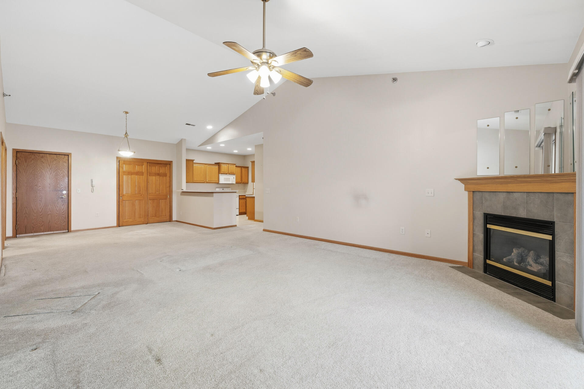 223 5th Street, Unit 319 Hartford, WI 53027 - Photo 10 of 28 Living Room with Fireplace